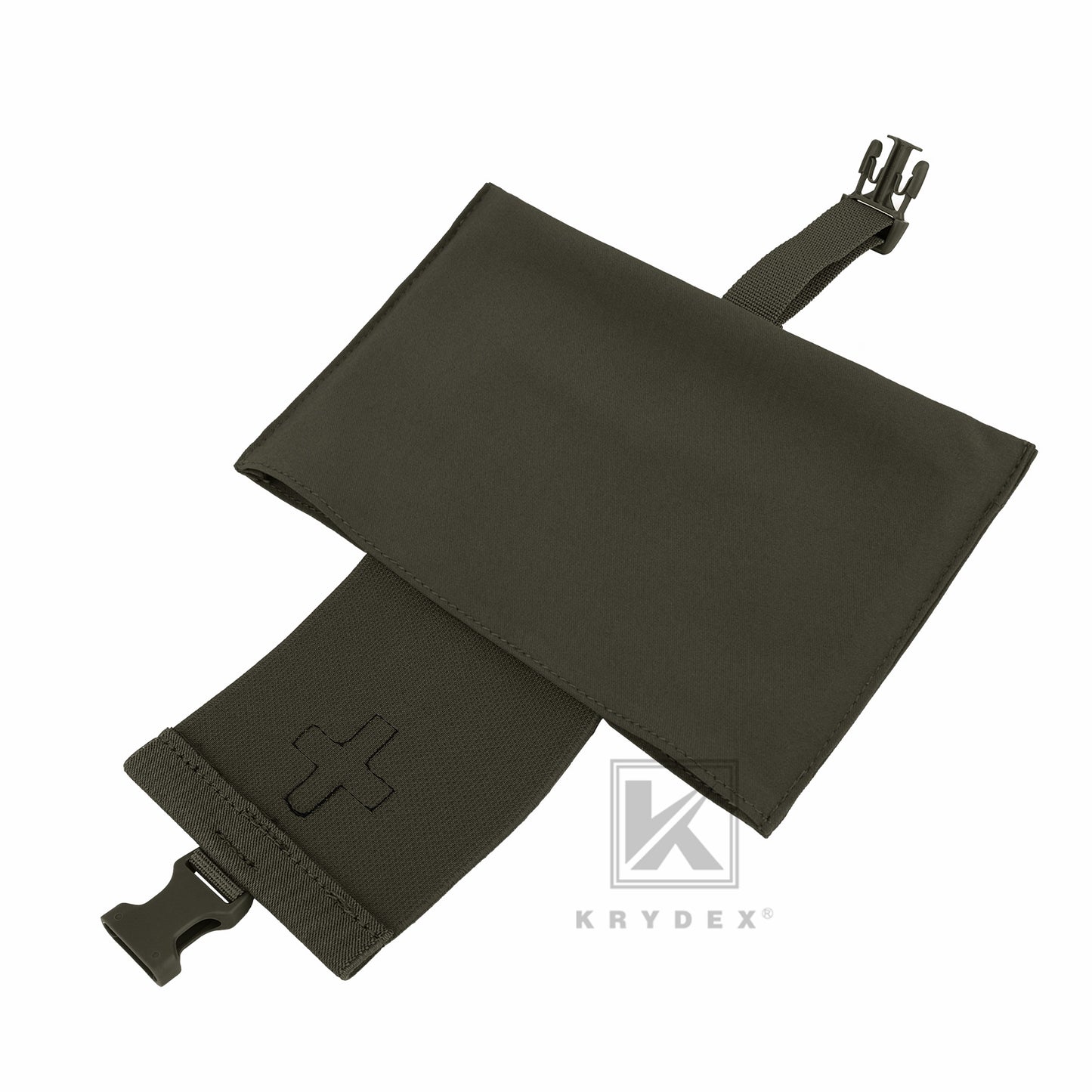 KRYDEX Tactical Stretch Small Blow Out Medical Pouch MOLLE & Belt Quick Release Medic Bag