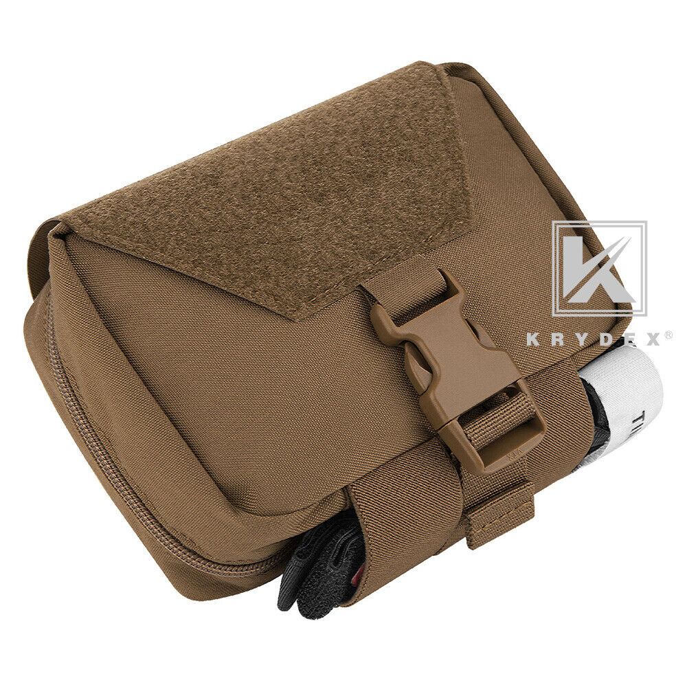 KRYDEX Rip Away IFAK Pouch Medic EMT First Aid Trauma Kit Bag BELT / MOLLE