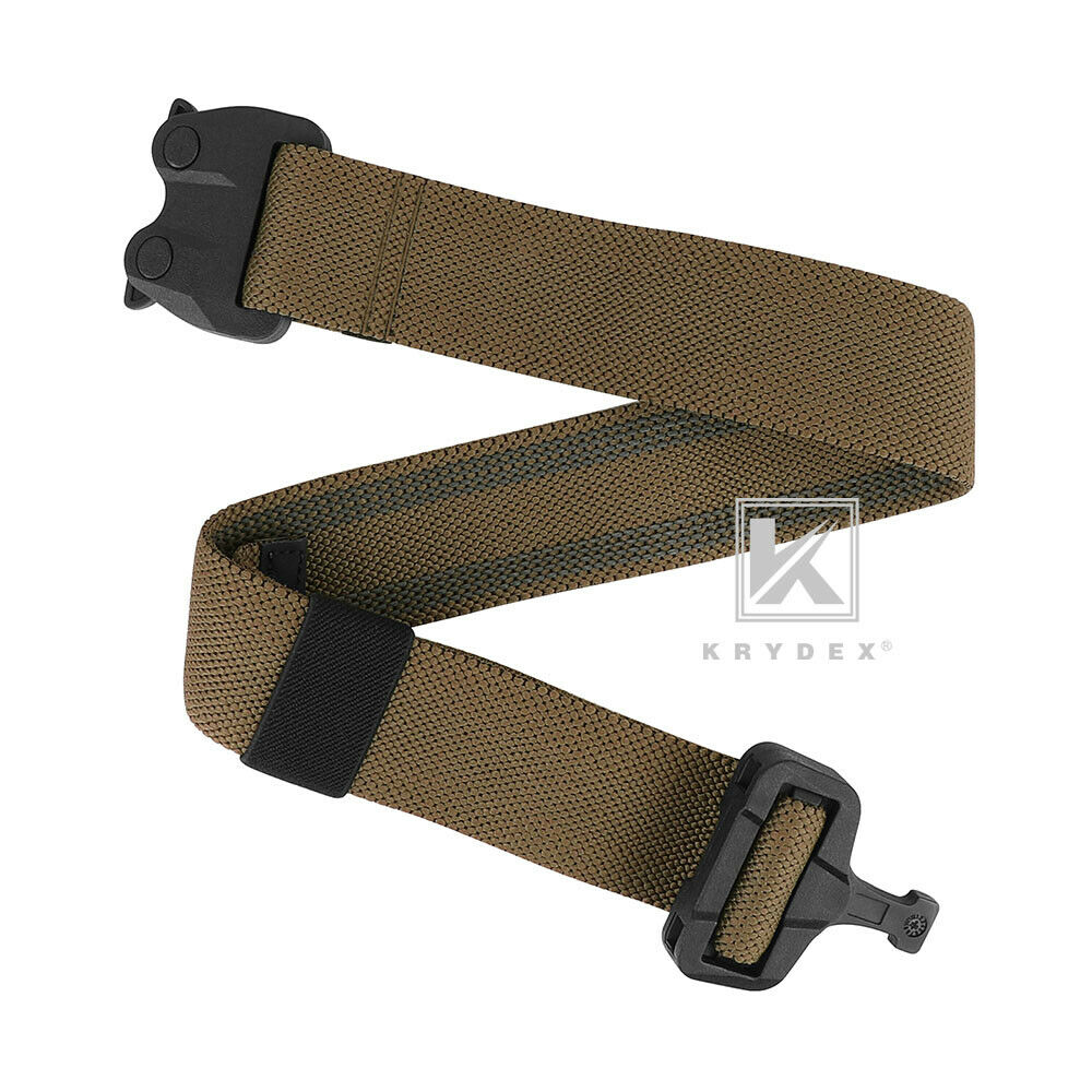 KRYDEX Tactical Thigh Strap 1.5" Elastic Leg Strap Band for Leg Hanger Drop Holster