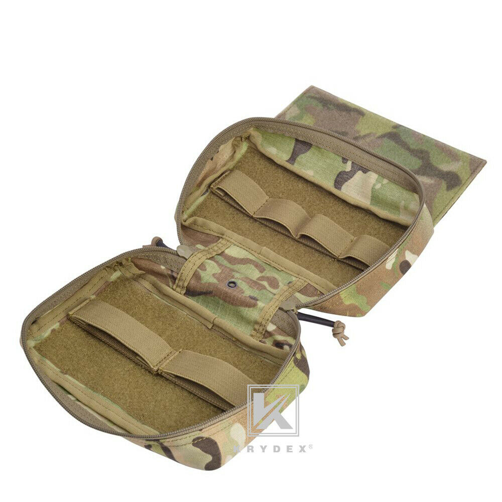KRYDEX Multi Mission Hanger Pouch Dangler Pouch Expansion Fanny Pack Storage Tool Organizer Bag With Insert for Armor Plate Carrier Vest