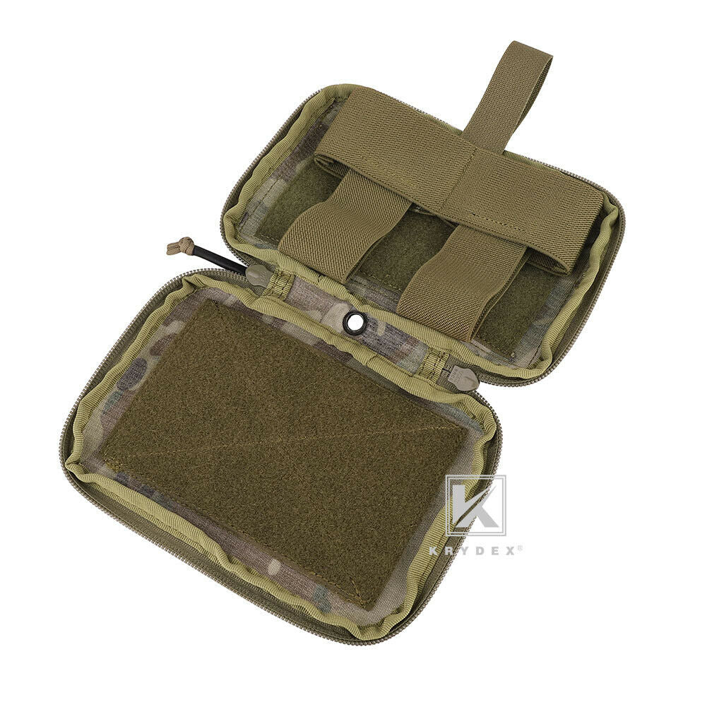 KRYDEX Tactical MED1 Medical Pouch Emergency Survival Kit Bag IFAK First Aid Pouch Multi-use pouch