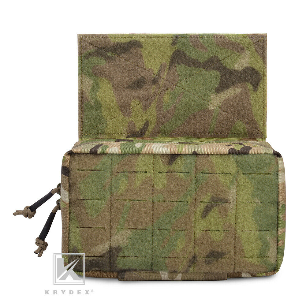 KRYDEX Multi Mission Hanger Pouch Dangler Pouch Expansion Fanny Pack Storage Tool Organizer Bag With Insert for Armor Plate Carrier Vest