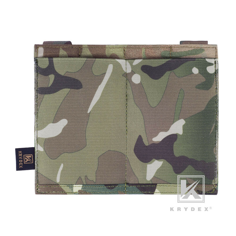 KRYDEX Fast Draw Tactical Molle Elastic Double 5.56 .223 M4 M16 AR Rifle Magazine Pouch Mag Carrier Holster Multiuse Pouch