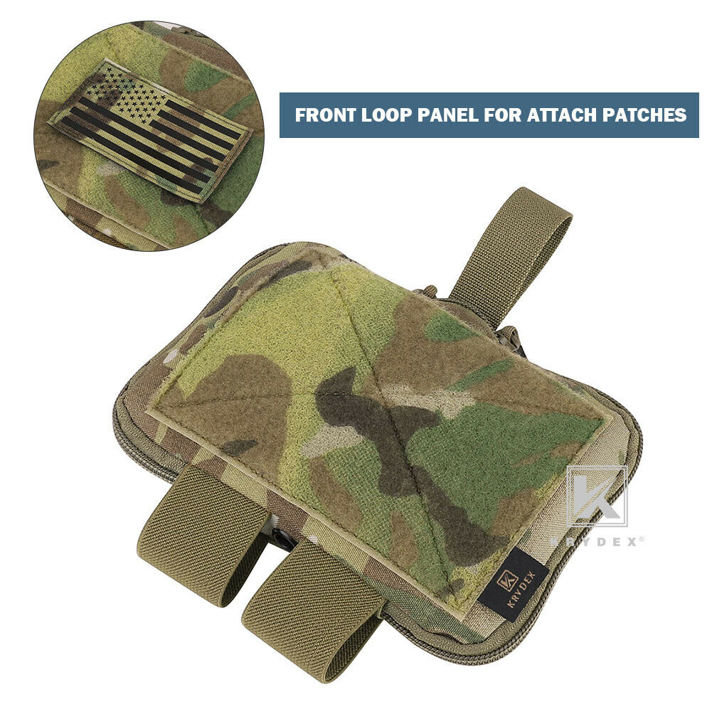 KRYDEX Tactical MED1 Medical Pouch Emergency Survival Kit Bag IFAK First Aid Pouch Multi-use pouch