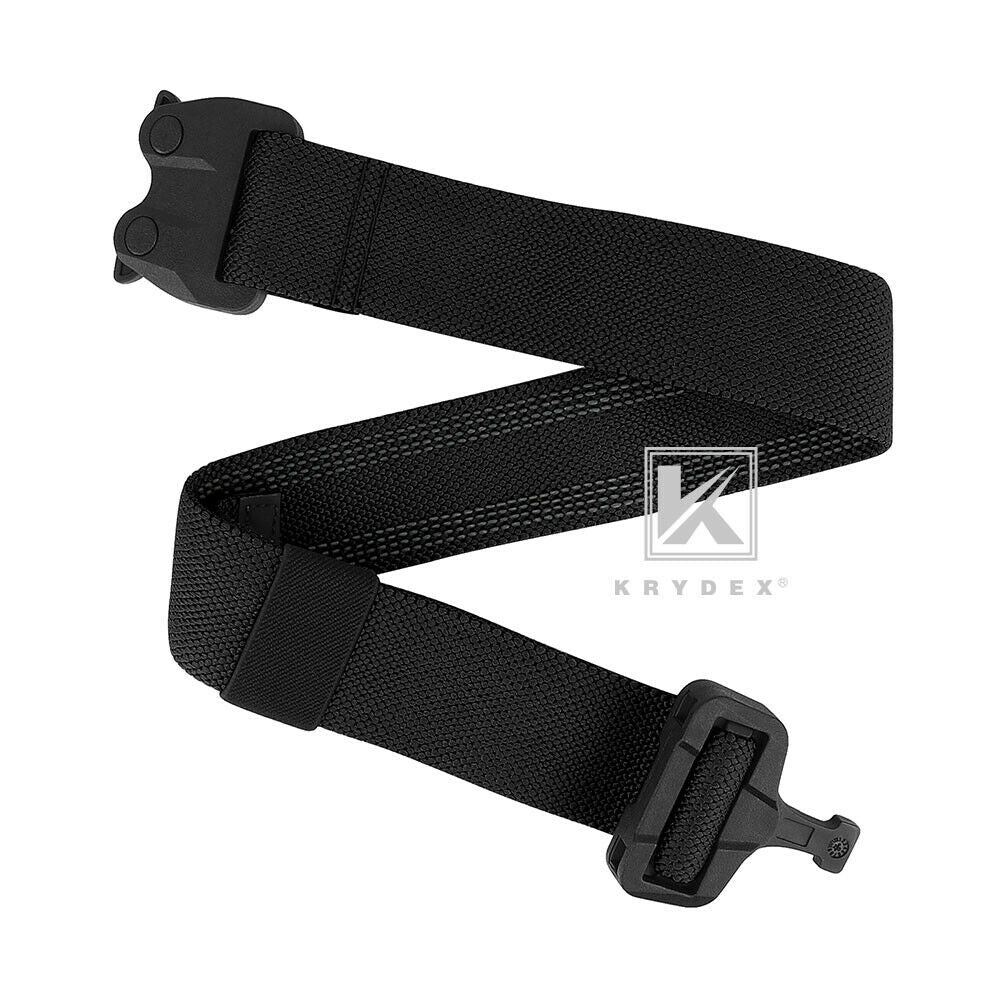 KRYDEX Tactical Thigh Strap 1.5" Elastic Leg Strap Band for Leg Hanger Drop Holster