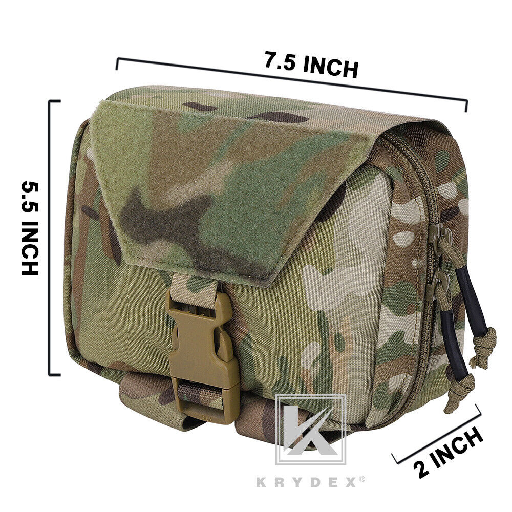 KRYDEX Rip Away IFAK Pouch Medic EMT First Aid Trauma Kit Bag BELT / MOLLE