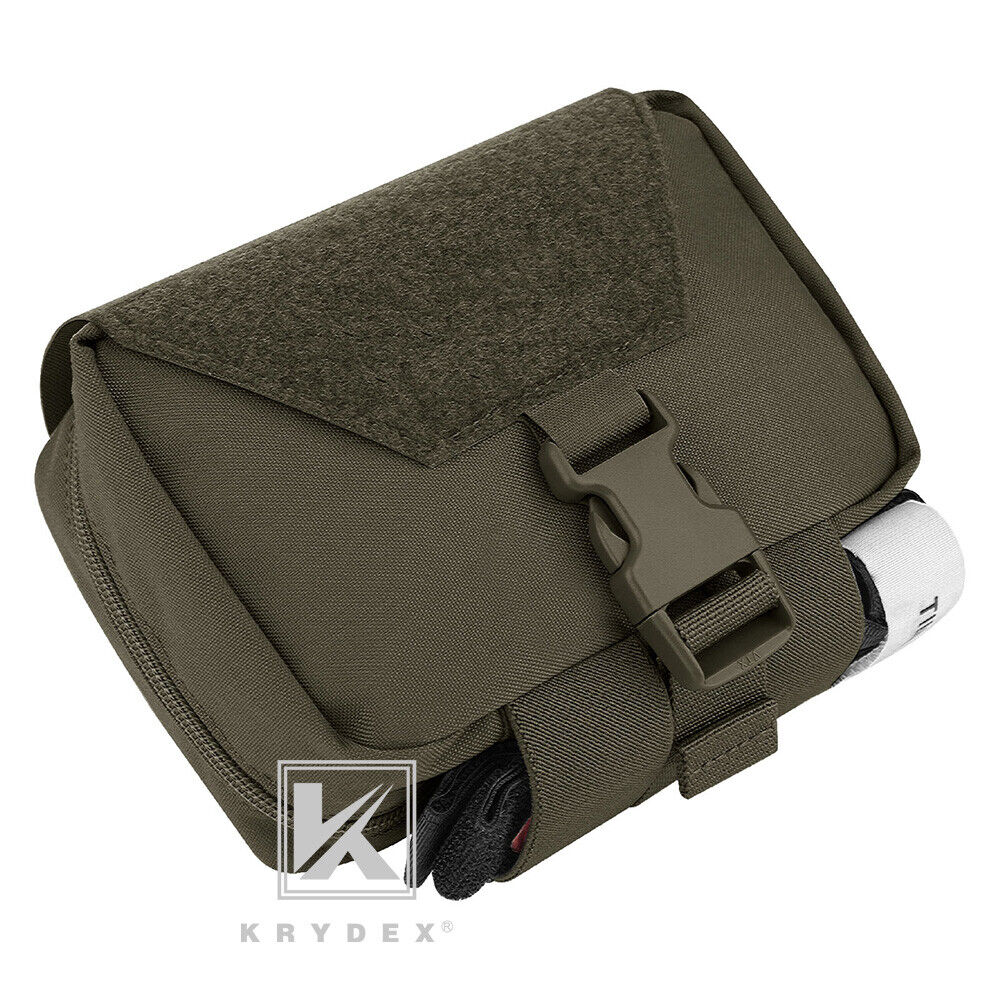 KRYDEX Rip Away IFAK Pouch Medic EMT First Aid Trauma Kit Bag BELT / MOLLE