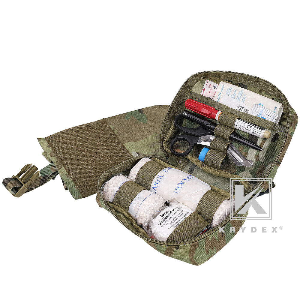 KRYDEX Rip Away IFAK Pouch Medic EMT First Aid Trauma Kit Bag BELT / MOLLE