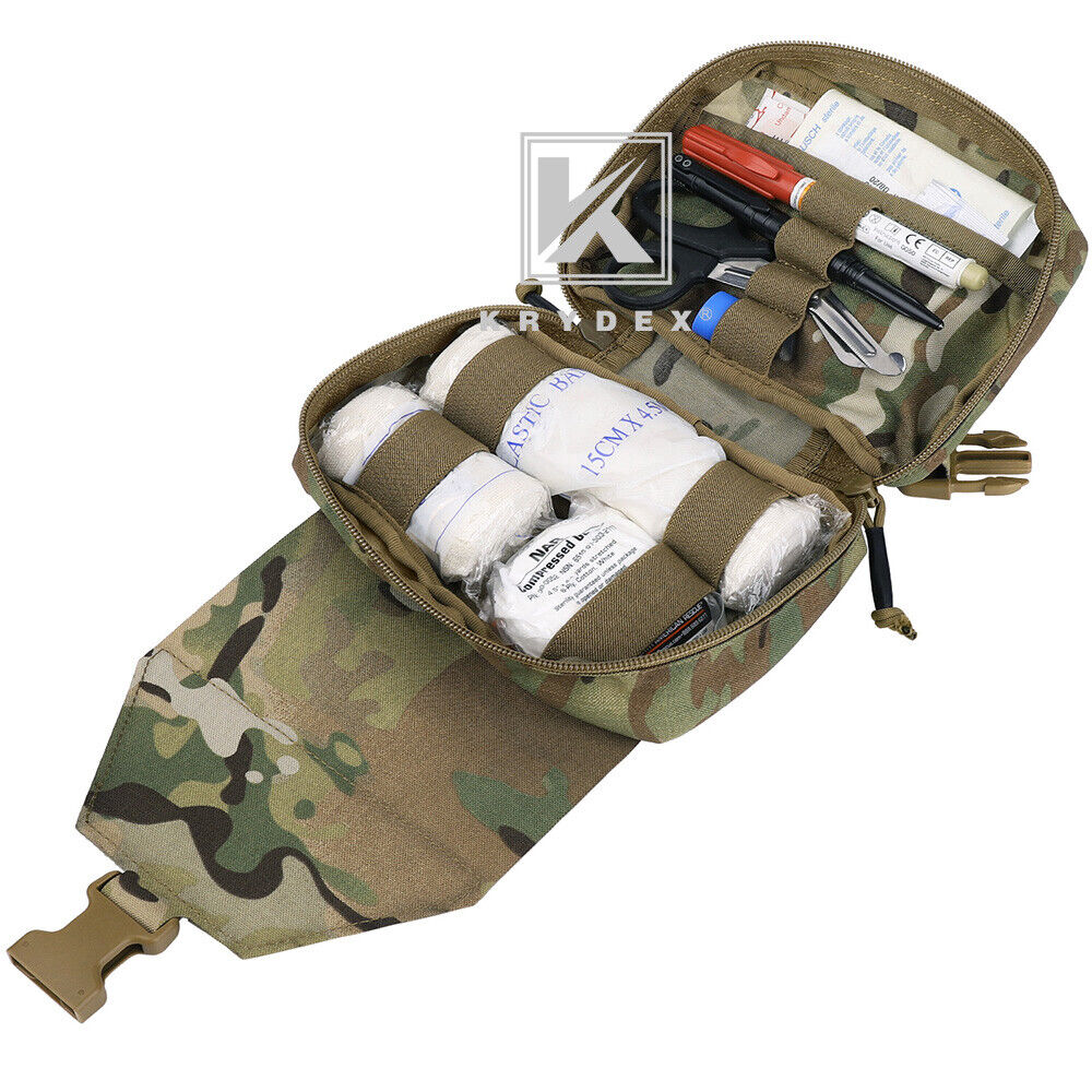 KRYDEX Rip Away IFAK Pouch Medic EMT First Aid Trauma Kit Bag BELT / MOLLE
