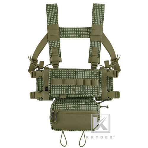 KRYDEX MK3 MK4 Micro Fight Chassis Modular Chest Rig Lightweight Tactical Vest With Magazine Pouches