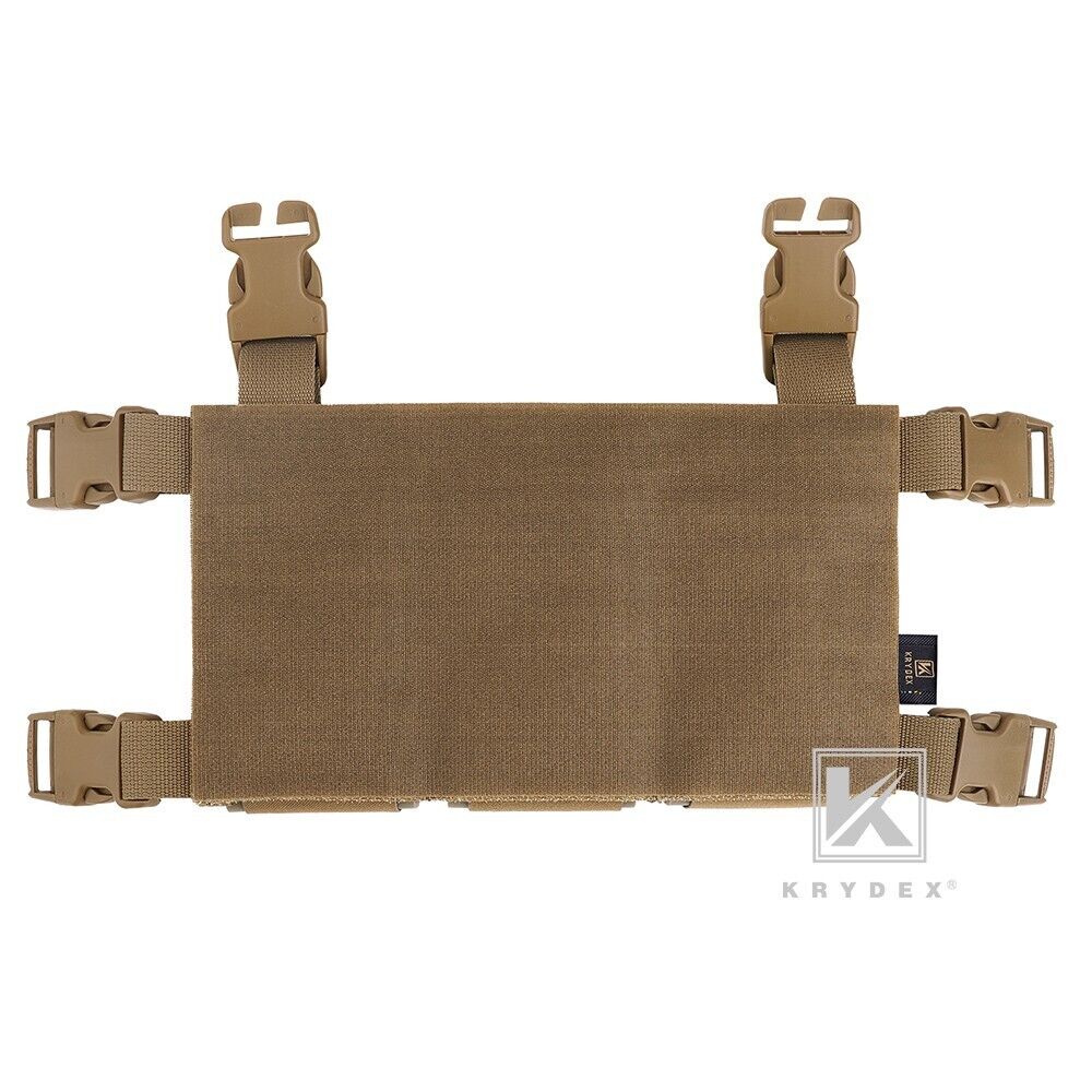 Krydex Tactical Triple Placard .223 5.56 Mag Pouch Retention Insert Holder Chest Rig Plate Carrier
