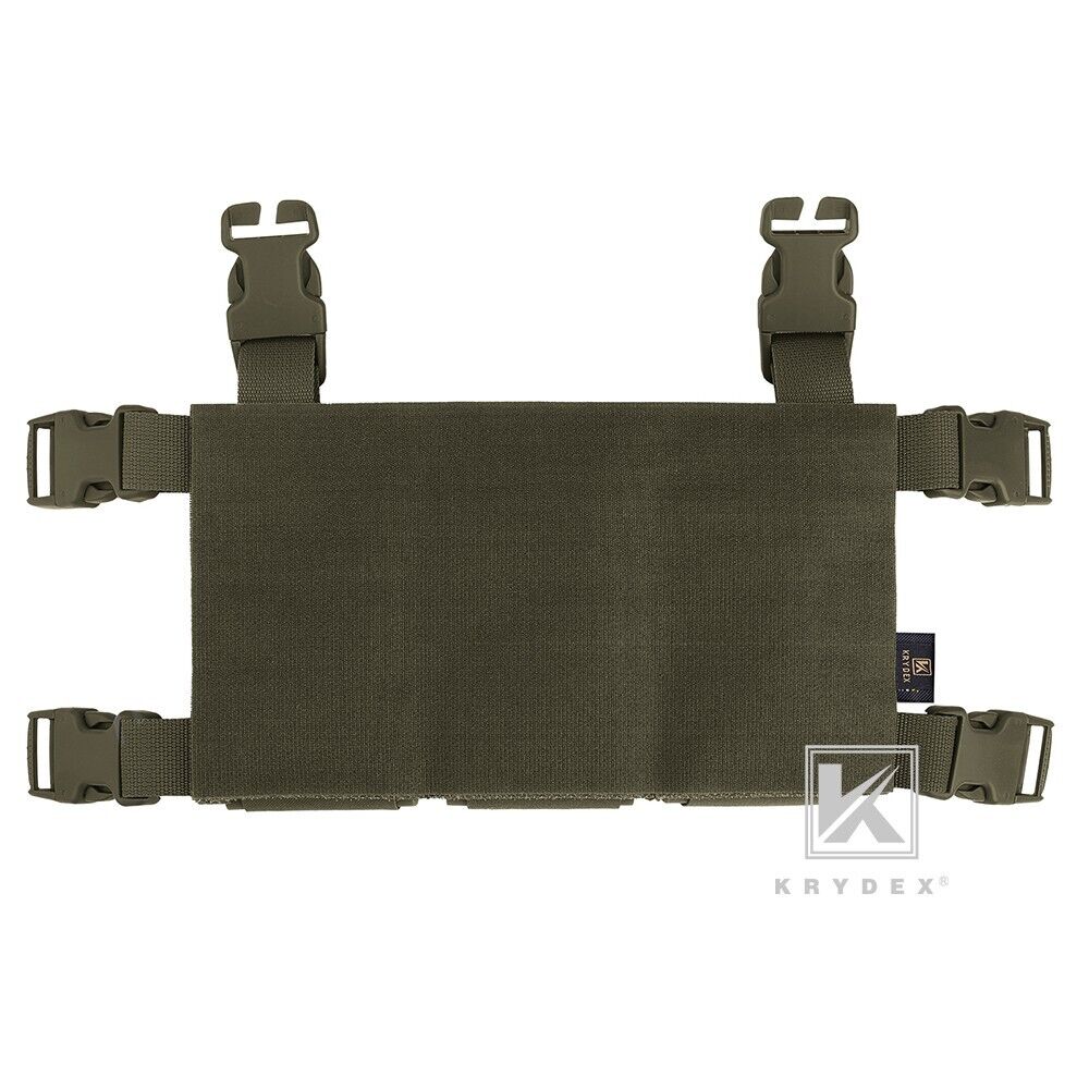 Krydex Tactical Triple Placard .223 5.56 Mag Pouch Retention Insert Holder Chest Rig Plate Carrier