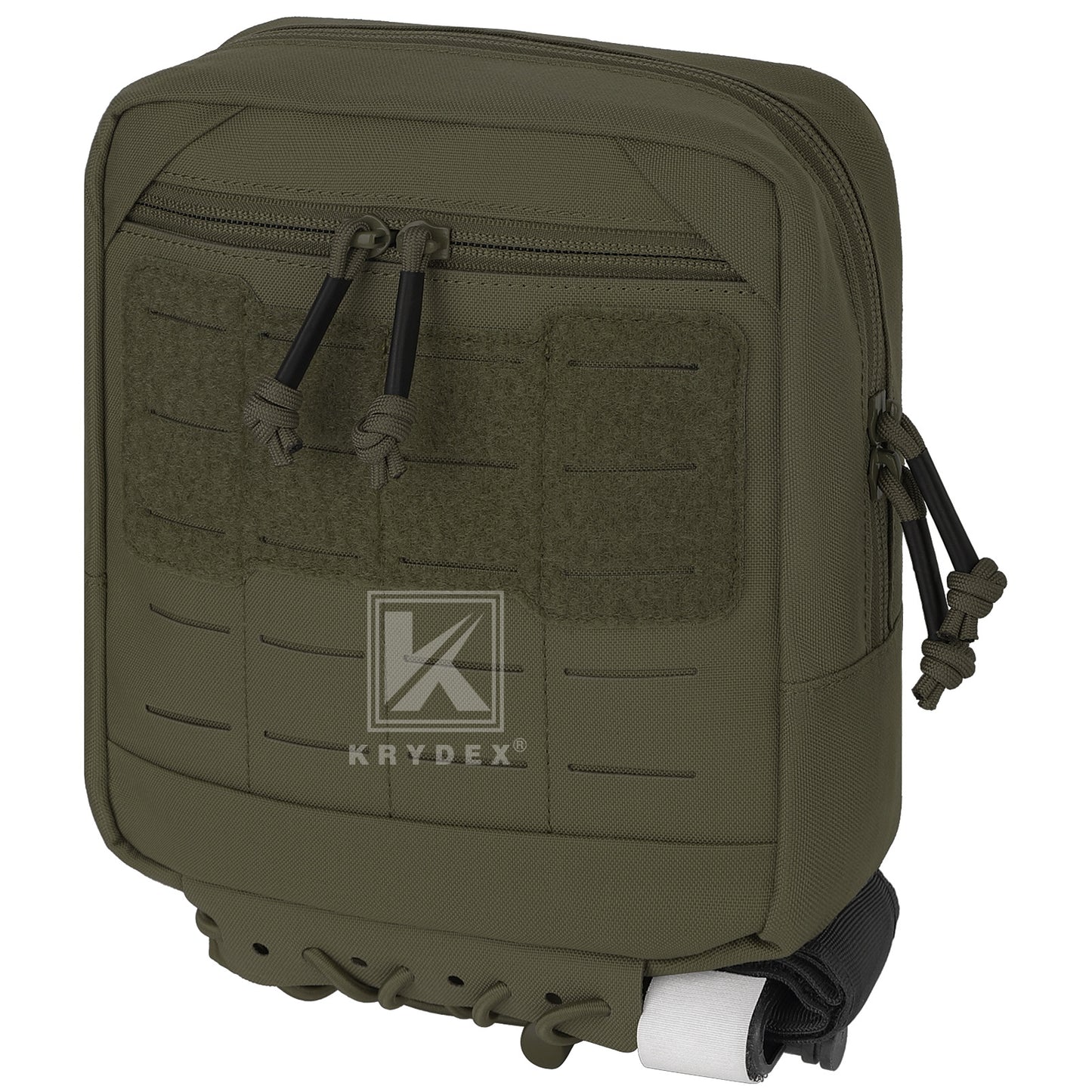 Krydex Tactical 8x7 Admin Pouch MOLLE Low Profile Modular Medic Pouch Tourniquet Holder