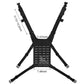 Krydex Tactical Chest Rig Shoulder Strap with Back MOLLE Panel Add-on Loading System