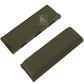Krydex Tactical Shoulder Pads Soft EVA Cushion for Vest Carrier Chest Rig Slingster Laser Cut  Organizer Fits 2" - 2.5" Strap