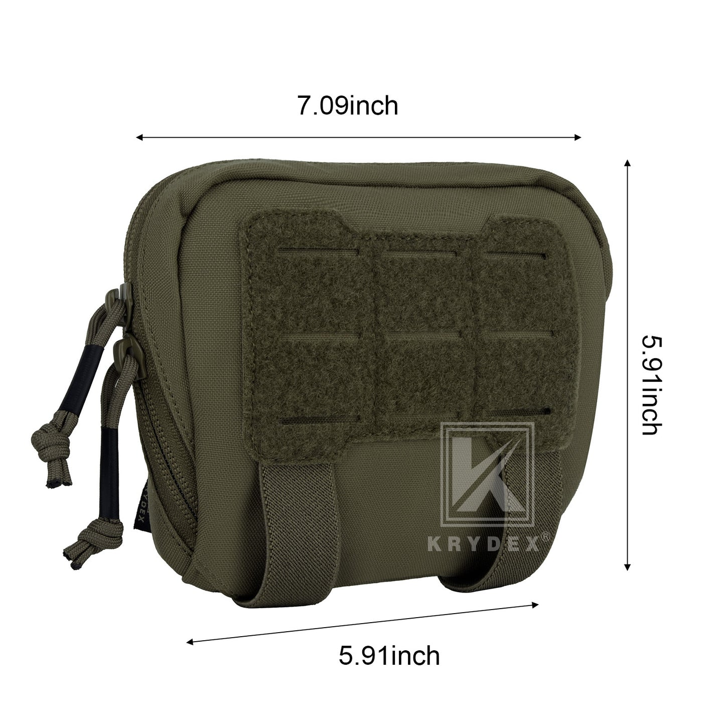 Krydex Tactical ARC Admin Pouch Low Profile Streamlined Organizer Carrier Pouch 9mm mag Tool Bag