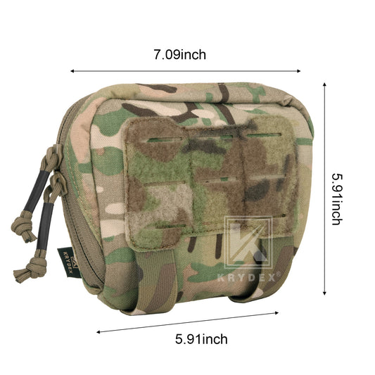 Krydex Tactical ARC Admin Pouch Low Profile Streamlined Organizer Carrier Pouch 9mm mag Tool Bag