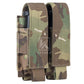 Krydex Tactical 9mm Double Mag Pouch Modular Single / Double Stack Pistol Magzine Holder MOLLE Compatible