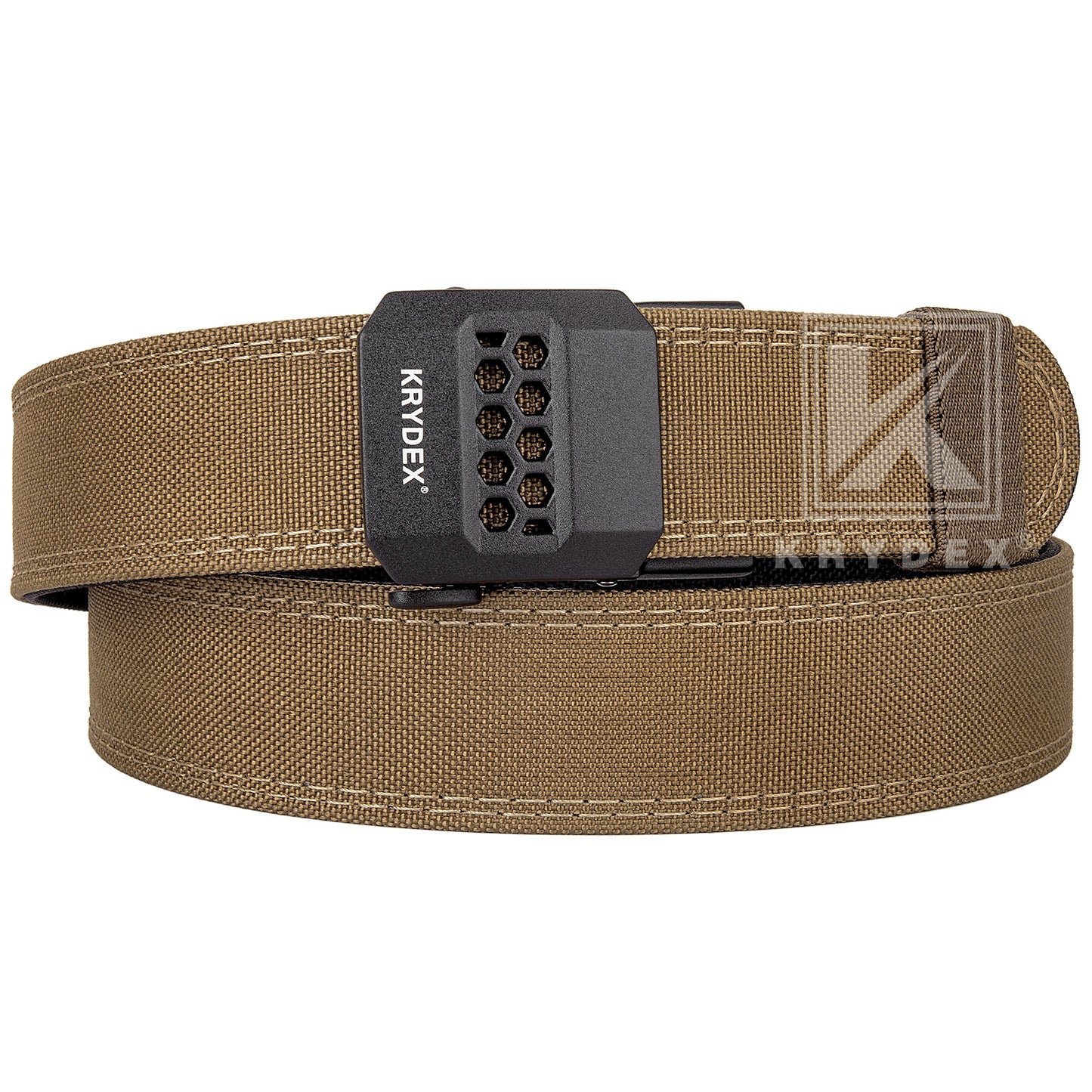 Krydex Tactical Belt 1.5" Heavy Duty EDC Gun Belt Rigid Nylon CCW Belt Quick Release No Sag Belt