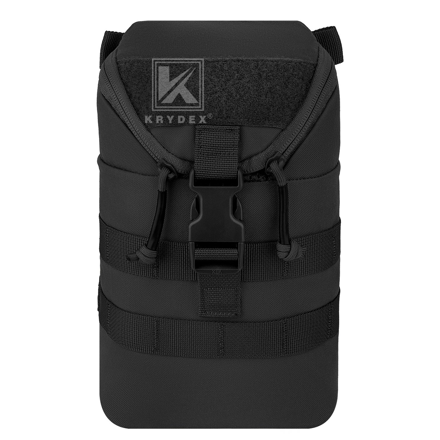 Krydex Tactical Zip Rip GP Pouch Vertical Utility Molle Medical Pouch Quick Access Side Pocket