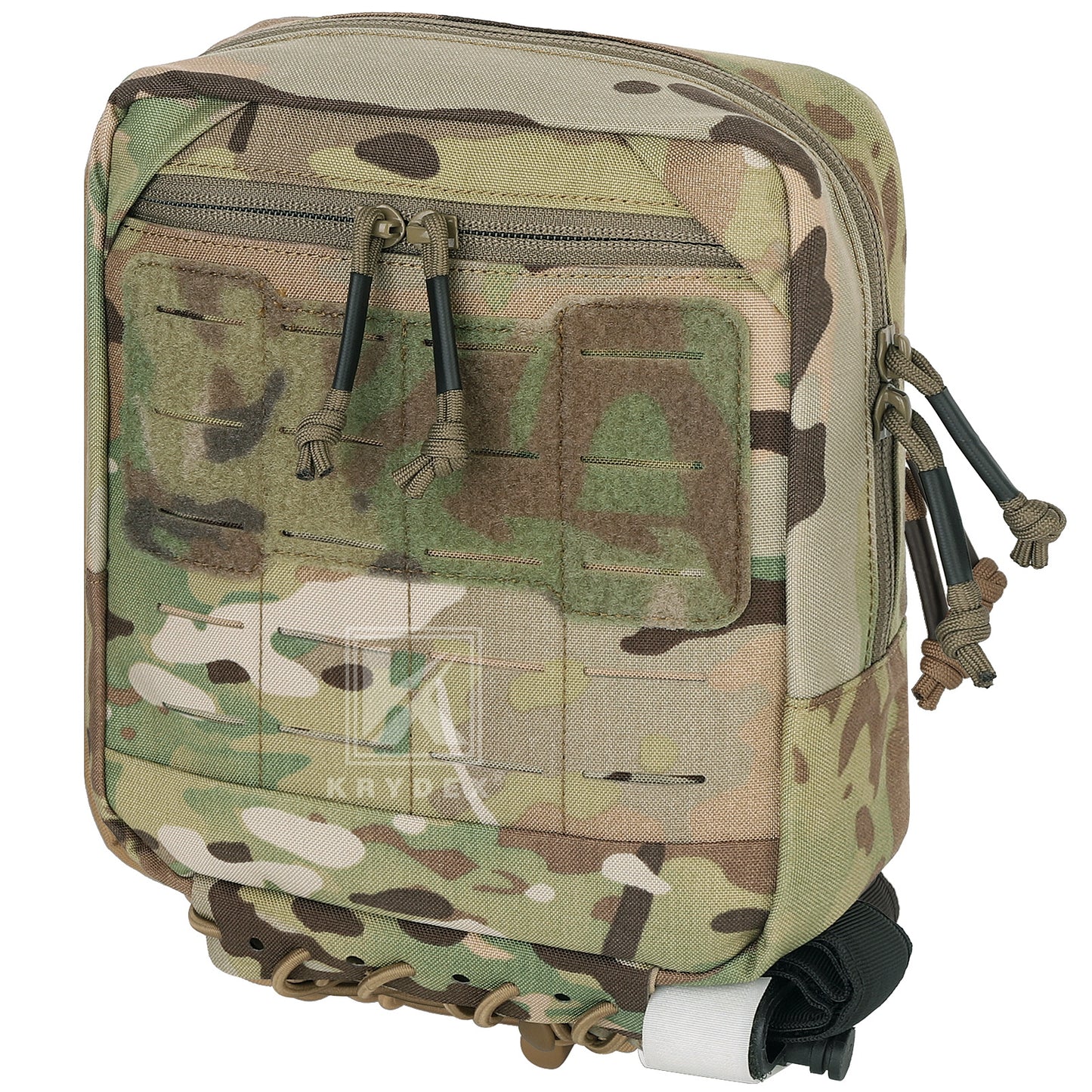 Krydex Tactical 8x7 Admin Pouch MOLLE Low Profile Modular Medic Pouch Tourniquet Holder