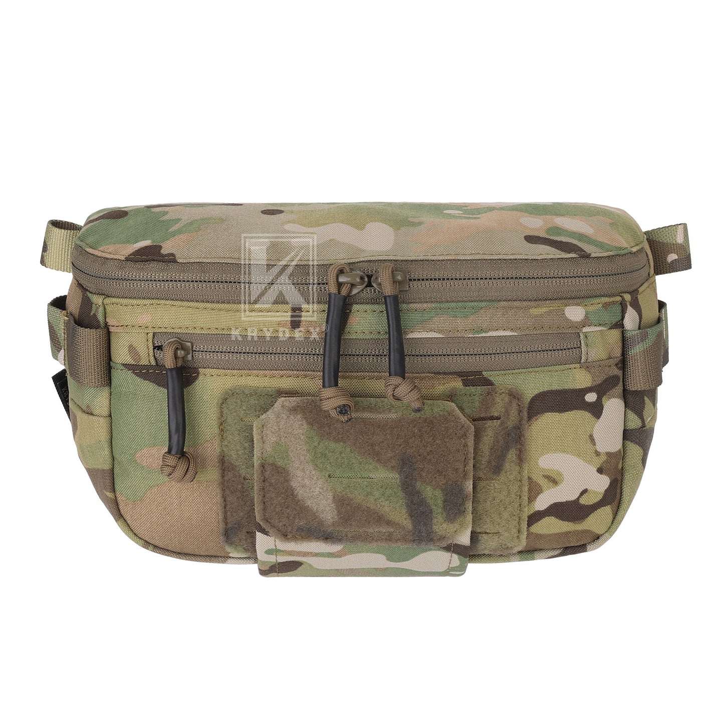 Krydex Tactical Hanger Pouch 3-in-1 Convertible Dangler Carrier Drop Pouch Multi-Function Sling Bag/Waist Fanny Pack/Lower Abdominal Pouch for Plate Carrier