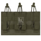 Krydex Tactical 556 Triple Mag Pouch Open Top MOLLE Magazine Holder for M4/M16/AR15 Fast Draw Quick Reload