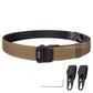 Krydex Tactical Belt 1.5" Heavy Duty EDC Gun Belt Rigid Nylon CCW Belt Quick Release No Sag Belt