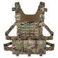 Krydex Tactical Chest Rig Shoulder Strap with Back MOLLE Panel Add-on Loading System