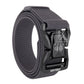 Krydex Tactical Belt 1.5" Stretch Nylon Rigger Belt with Quick Release Buckle Heavy Duty for Work EDC Outdoor Duty Belt