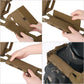 Krydex Tactical Shoulder Pads Soft EVA Cushion for Vest Carrier Chest Rig Slingster Laser Cut  Organizer Fits 2" - 2.5" Strap