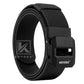 Krydex 1.5" Tactical Belt No Hole Auto-Locking Duty Work Belt Nylon Stretch EDC Belt