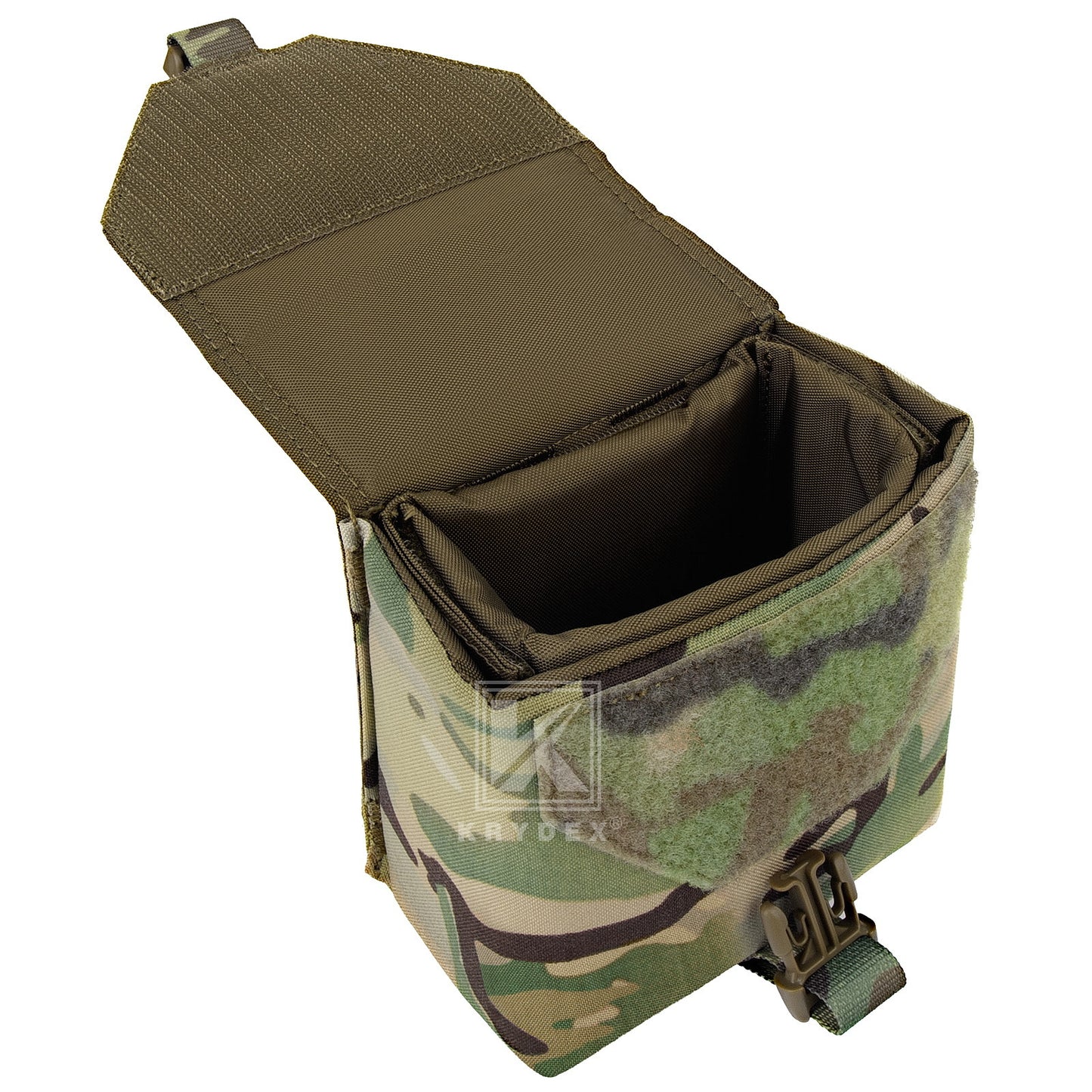 Krydex Tactical NVG Pouch MOLLE Belt NVG 14 Padded Goggle Carrying Case Bag