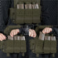 Krydex Tactical 556 Triple Mag Pouch Open Top MOLLE Magazine Holder for M4/M16/AR15 Fast Draw Quick Reload