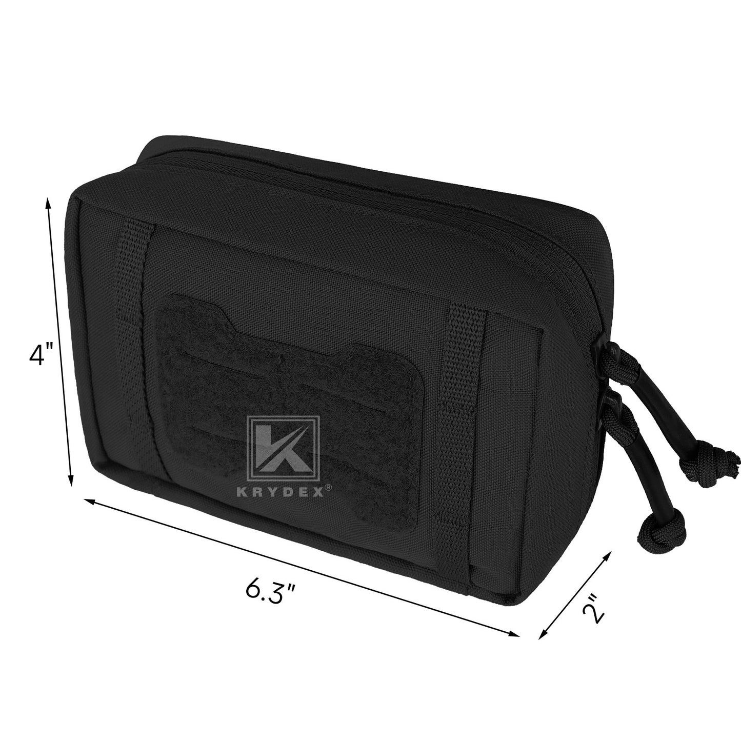 Krydex Tactical Tac MOLLE Pouch EDC GP Pouch Utility Compact Bag for Tactical Vest BackPack Patrol Belt