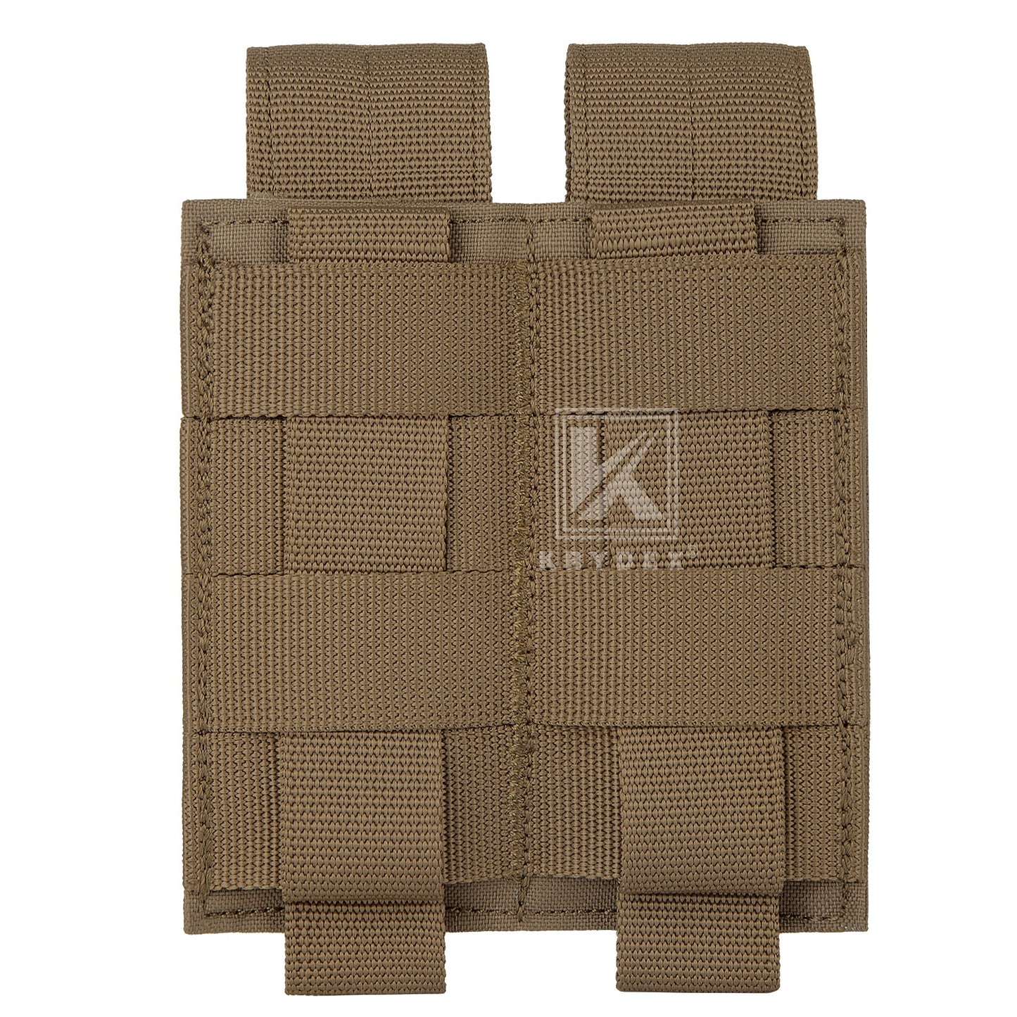 Krydex Tactical 9mm Double Mag Pouch Modular Single / Double Stack Pistol Magzine Holder MOLLE Compatible