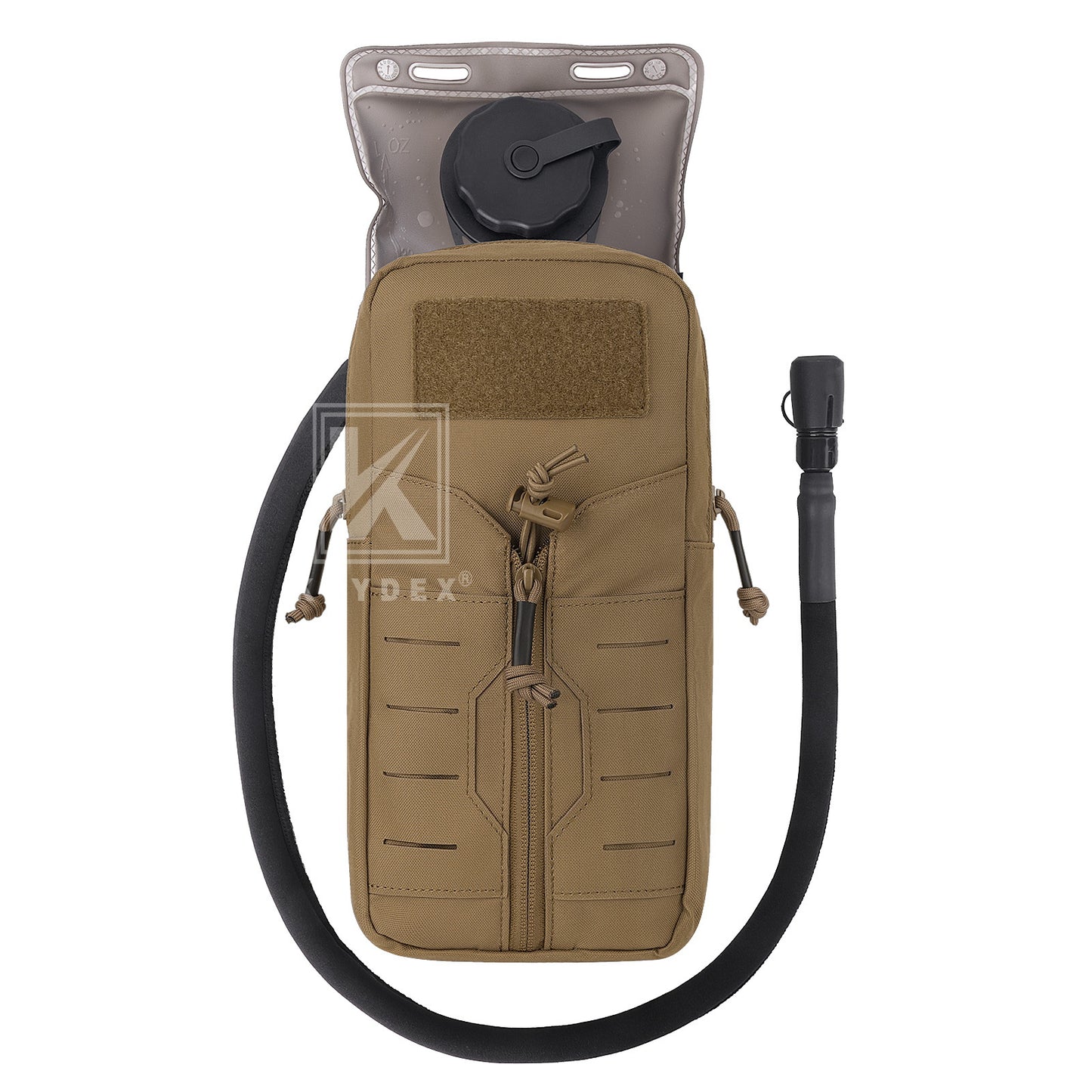 Krydex Tactical 1L Hydration Pack 34oz TPU Water Bladder MOLLE Attachment Vest Outdoor Hiking Backpack
