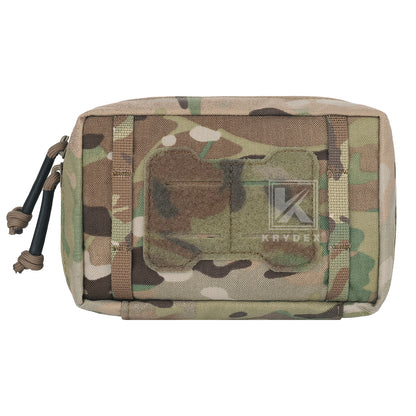 Krydex Tactical Tac MOLLE Pouch EDC GP Pouch Utility Compact Bag for Tactical Vest BackPack Patrol Belt