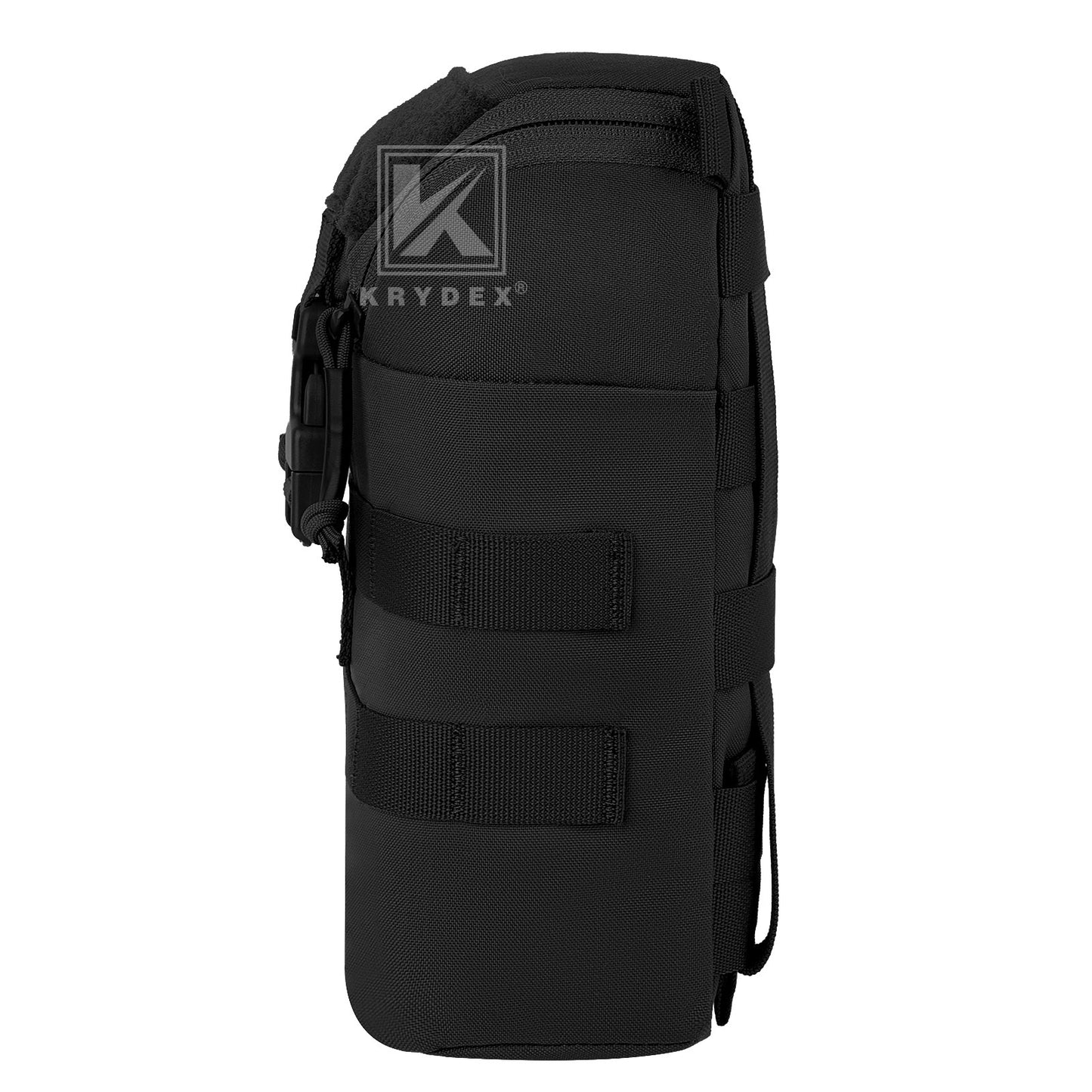 Krydex Tactical Zip Rip GP Pouch Vertical Utility Molle Medical Pouch Quick Access Side Pocket