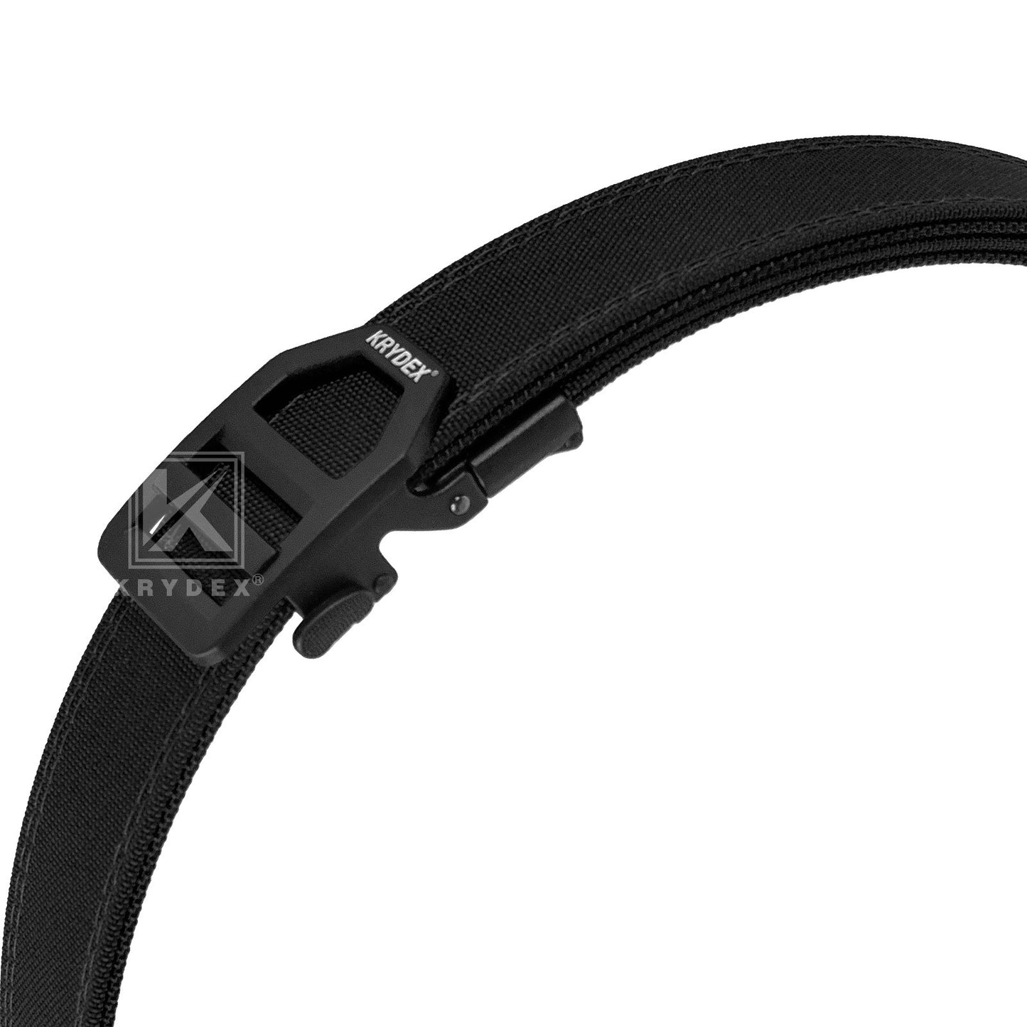 Krydex Tactical Belt 1.5" Heavy Duty EDC Gun Belt Rigid Nylon CCW Belt Quick Release