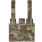 Krydex Tactical 9mm Triple Mag Pouch Modular Single / Double Stack Pistol Magzine Holder MOLLE Compatible
