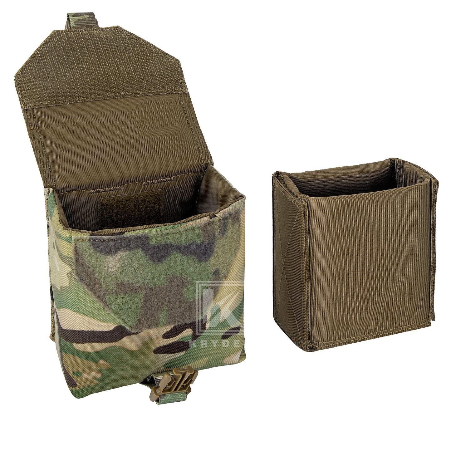 Krydex Tactical NVG Pouch MOLLE Belt NVG 14 Padded Goggle Carrying Case Bag