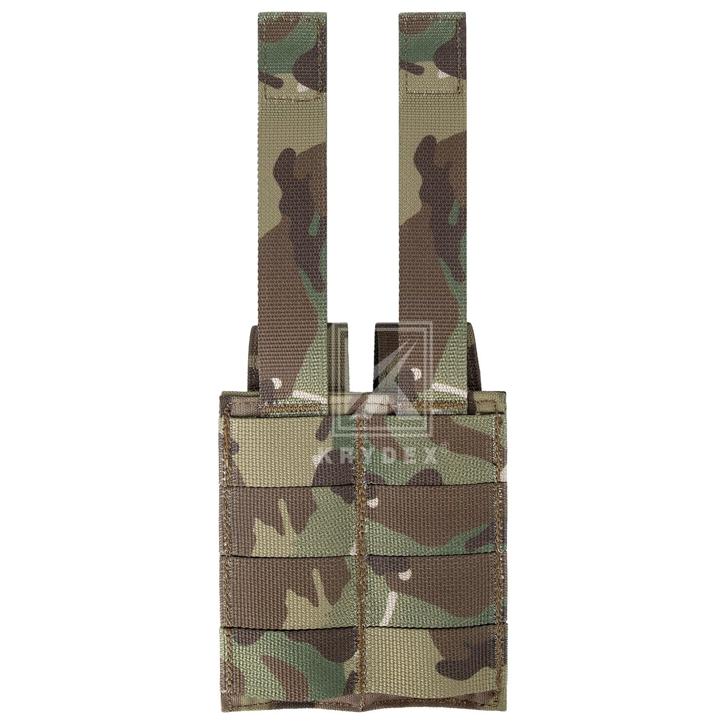 Krydex Tactical 9mm Double Mag Pouch Modular Single / Double Stack Pistol Magzine Holder MOLLE Compatible