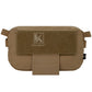 Krydex Tactical Hanger Pouch 3-in-1 Convertible Dangler Carrier Drop Pouch Multi-Function Sling Bag/Waist Fanny Pack/Lower Abdominal Pouch for Plate Carrier