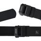 Krydex 1.5" Tactical Belt No Hole Auto-Locking Duty Work Belt Nylon Stretch EDC Belt
