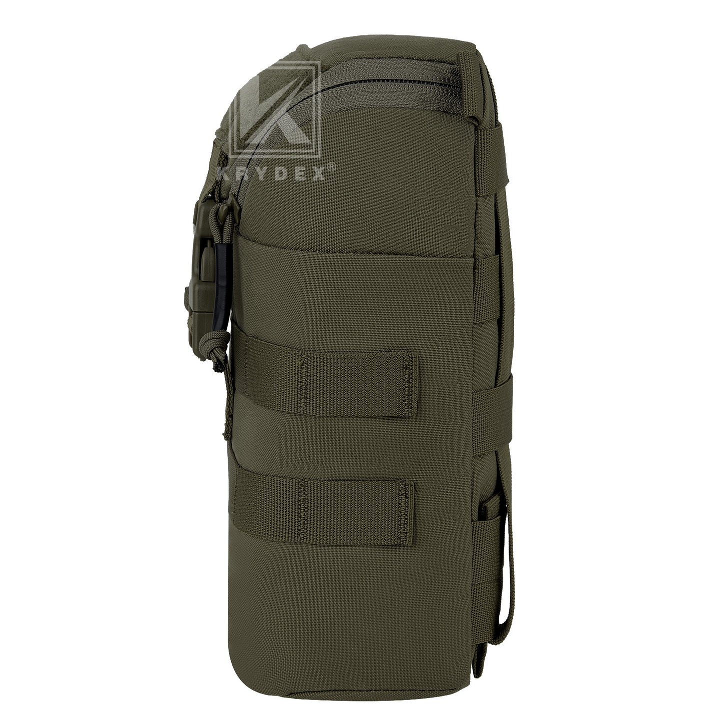 Krydex Tactical Zip Rip GP Pouch Vertical Utility Molle Medical Pouch Quick Access Side Pocket