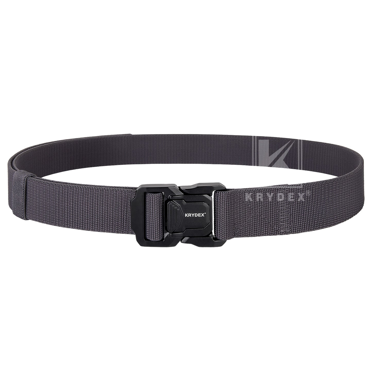 Krydex Tactical Belt 1.5" Stretch Nylon Rigger Belt with Quick Release Buckle Heavy Duty Jeans Chino Belt