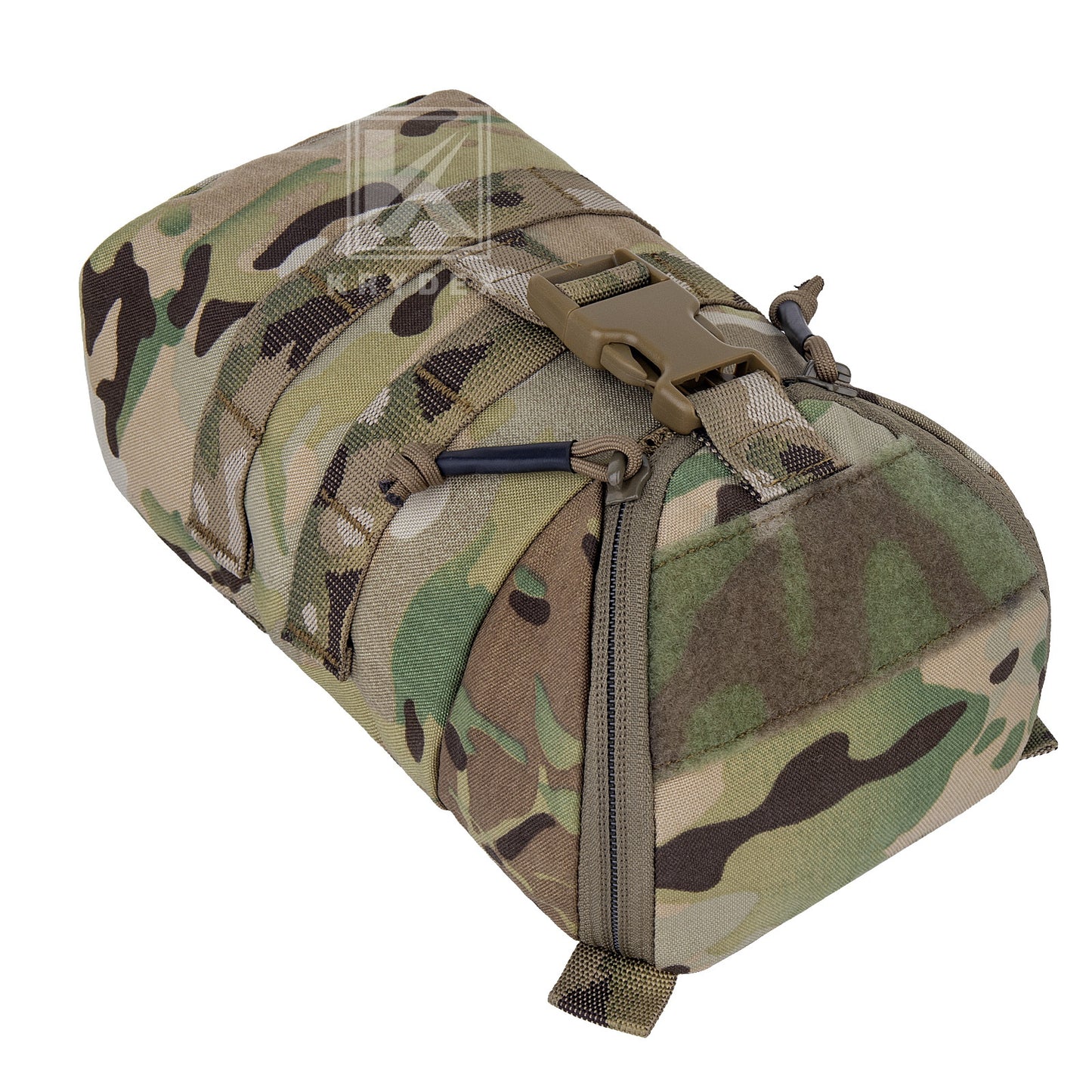 Krydex Tactical Zip Rip GP Pouch Vertical Utility Molle Medical Pouch Quick Access Side Pocket