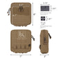 Krydex Tactical 8x7 Admin Pouch MOLLE Low Profile Modular Medic Pouch Tourniquet Holder