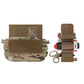 Krydex Tactical Hanger Pouch 3-in-1 Convertible Dangler Carrier Drop Pouch Multi-Function Sling Bag/Waist Fanny Pack/Lower Abdominal Pouch for Plate Carrier